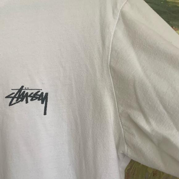White Stüssy long sleeve - Picture 5 of 6